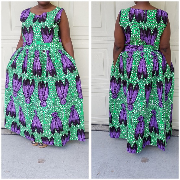 Tribal Sensation Purple and Green - Picture 5 of 7